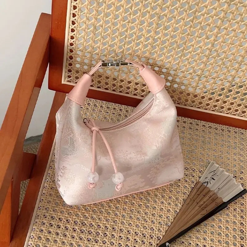 Bolso de mano bordado elegante de estilo chino | Bandolera versátil