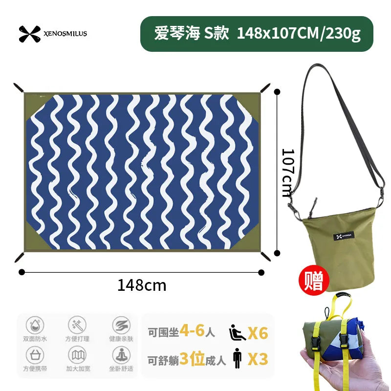 Portable Waterproof Picnic Mat | Lightweight Foldable Beach Pad