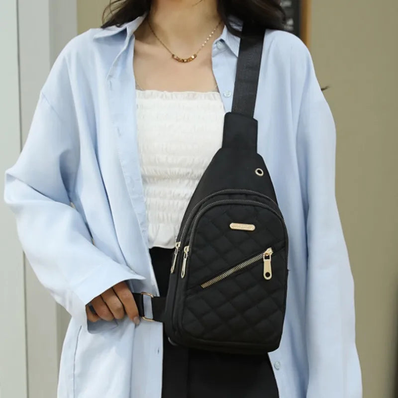 Fashionable Waterproof Crossbody Bag for Women | Large Capacity Sling