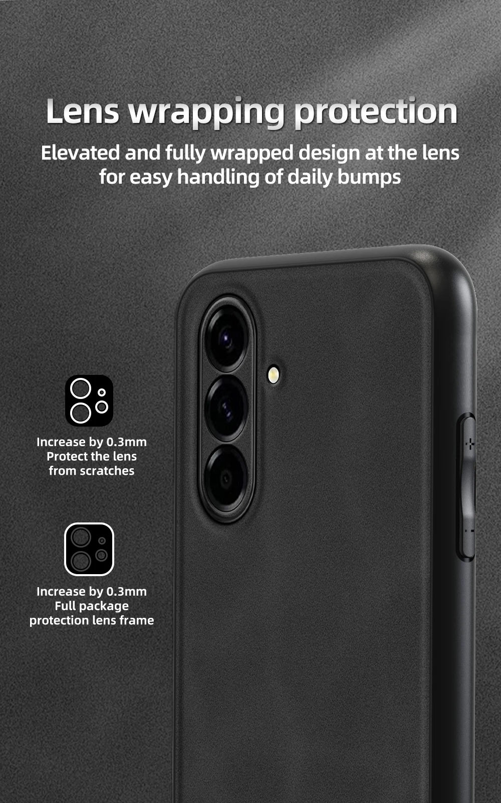 Scratch Resistant Leather Skin Case for Galaxy A17 & More