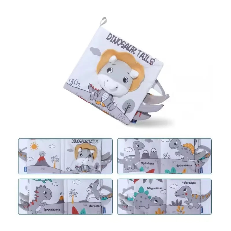 Soft Baby Cloth Animal Book | Engaging Sensory Learning Toy