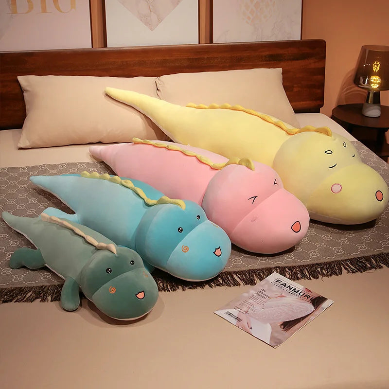 150cm Huggable Dinosaur Pillow | Soft Plush Toy for Kids