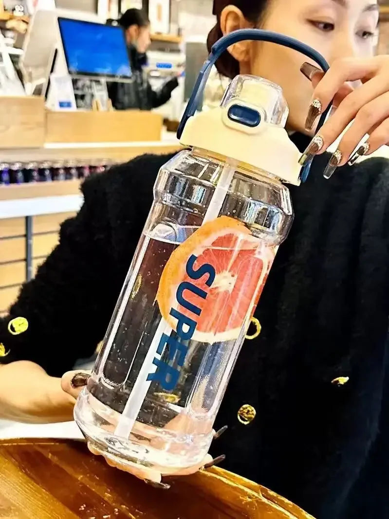Large Capacity Leakproof Sports Water Bottle for Fitness & Travel