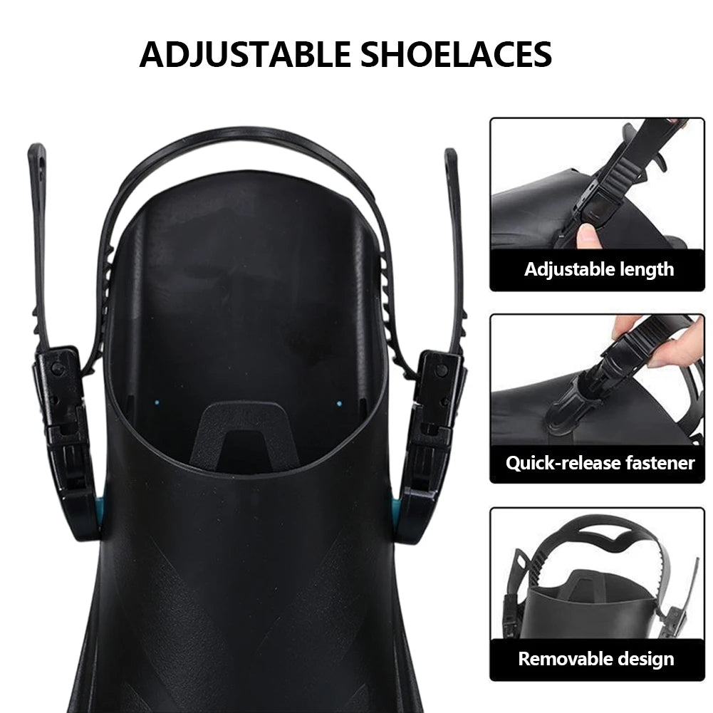Professional Scuba Diving & Snorkeling Short Fins for Adults