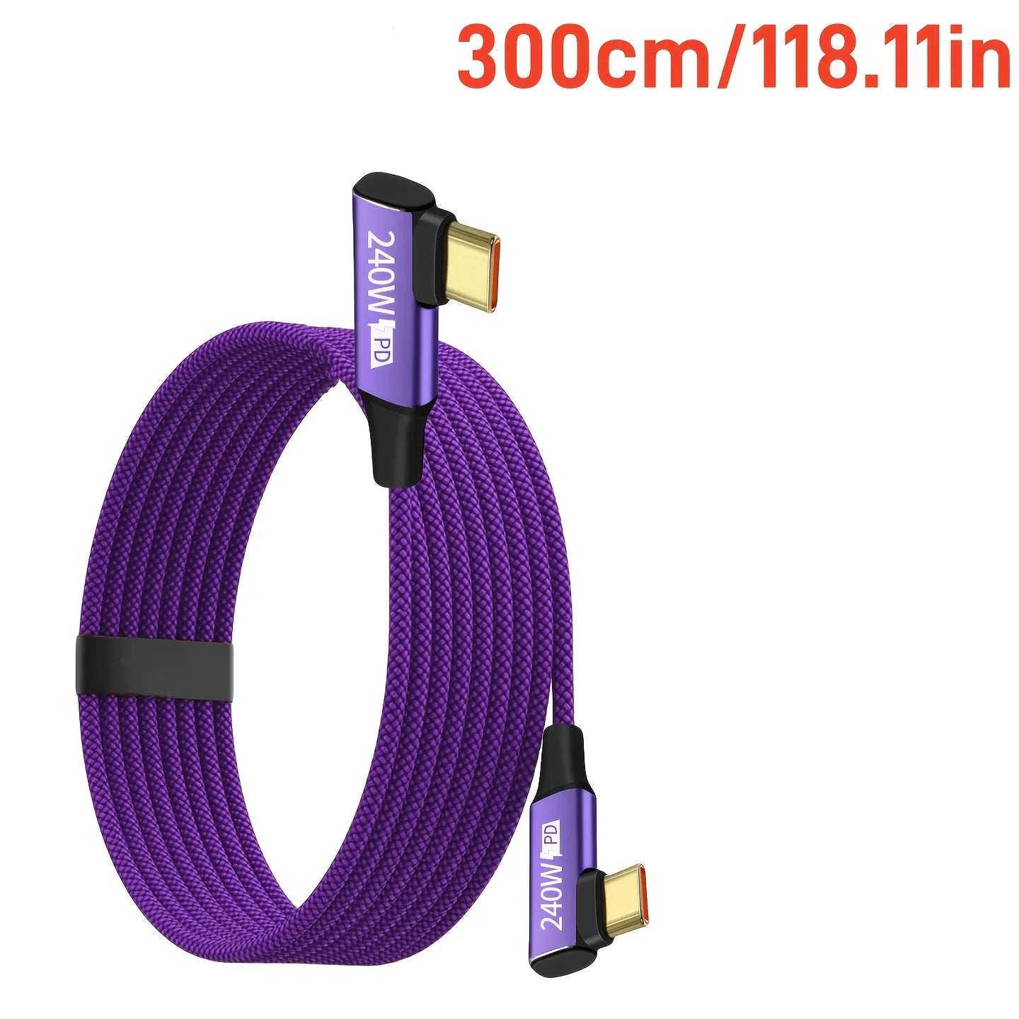 Durable Purple USB-C Charging Cable | Fast & Versatile Connectivity