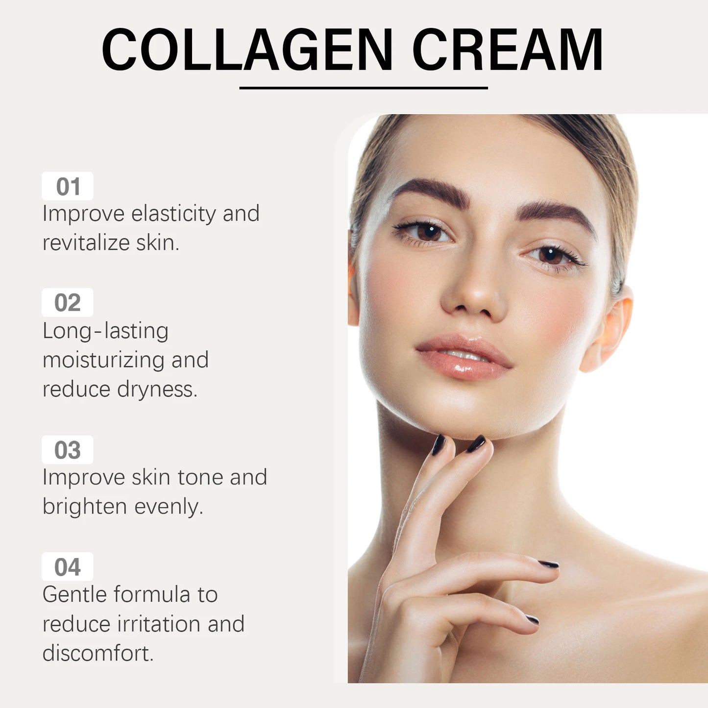 Deep Hydration Collagen Repair Cream | Nourishing & Elasticity Boost