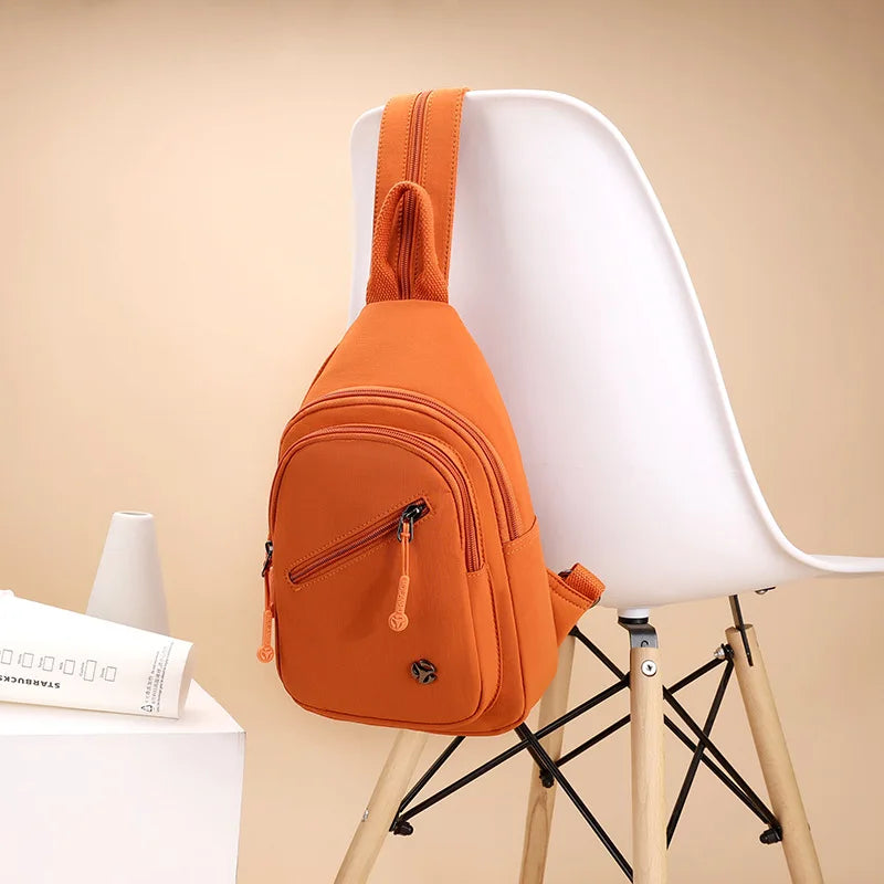 Stylish Urban Minimalist Chest Bag for Women | Multi-Functional Satchel
