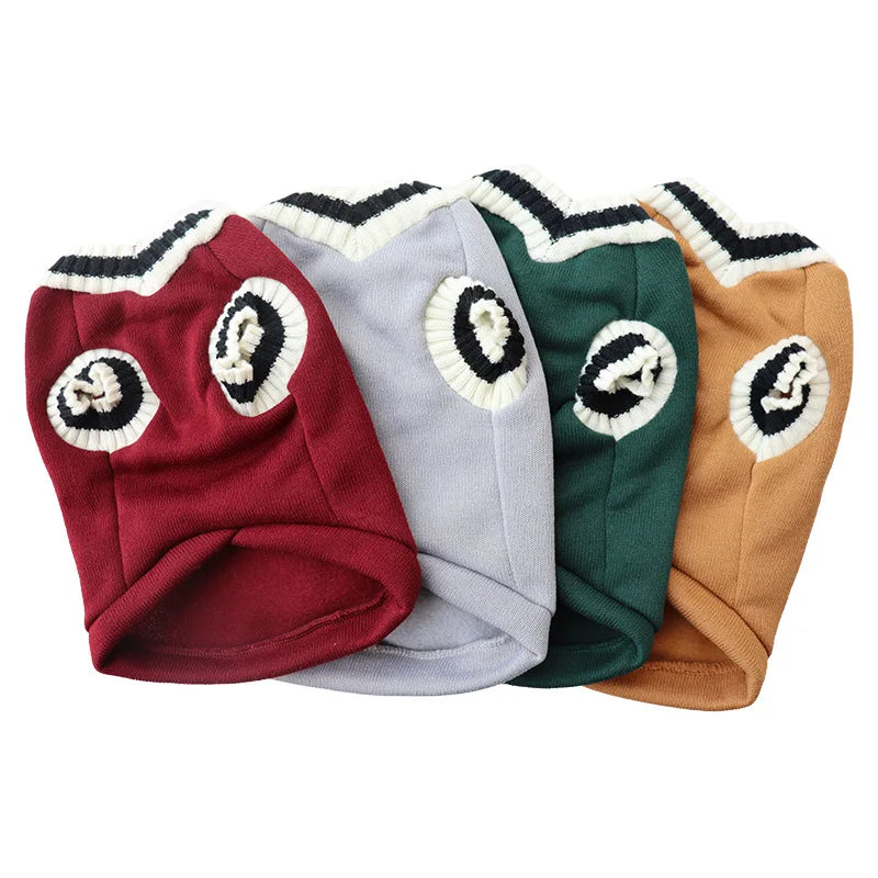 Cozy Cat Clothes Winter Jacket for Small Dogs & Kittens