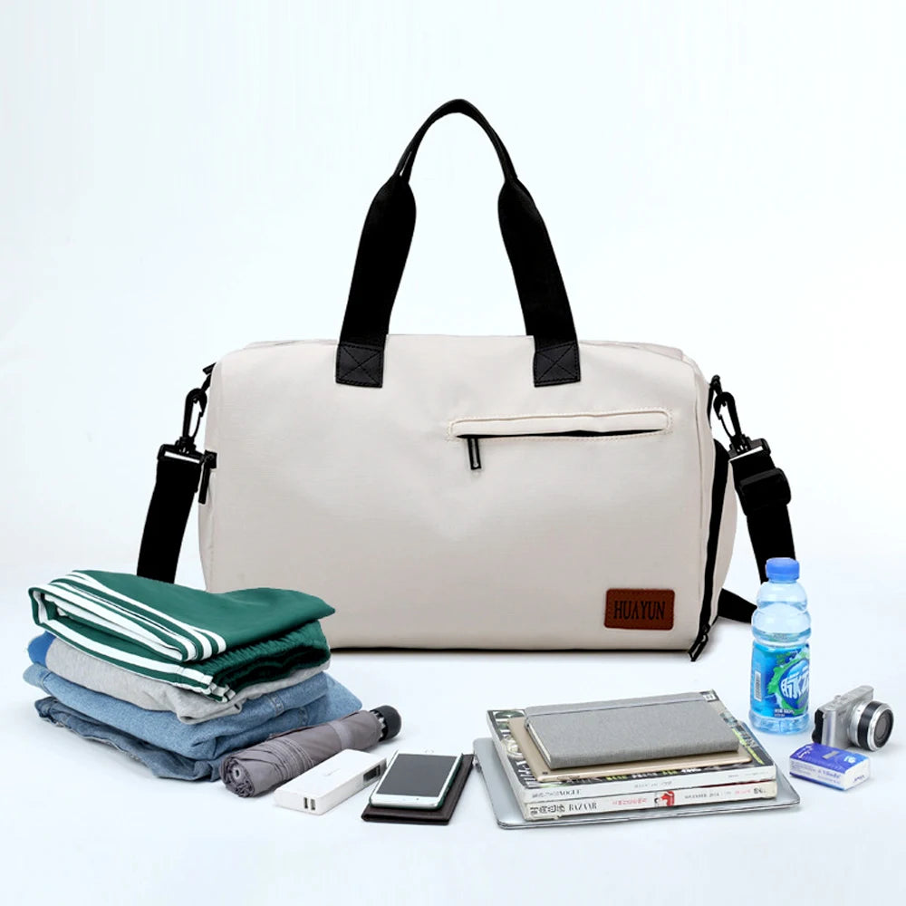 Waterproof Sports Duffle Bag with Shoe Compartment | Ideal Gym Tote