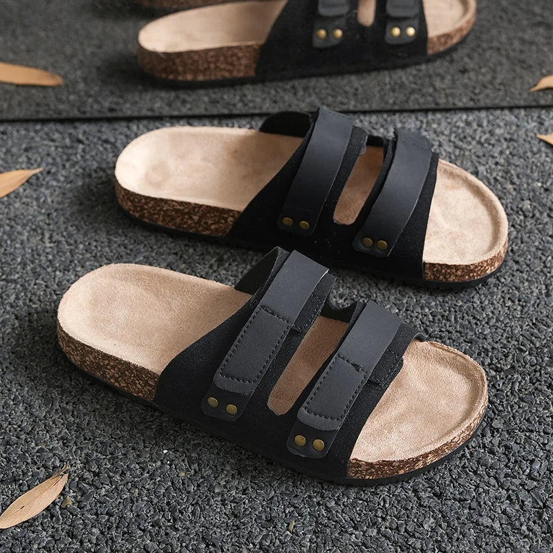 Men's Sandals, Fashionable and Versatile Casual Sandals for Couples, Suitable for Walking and Leisure, Suitable for Indoor and Outdoor Use, Beach-Friendly, Unisex, Suitable for All Seasons