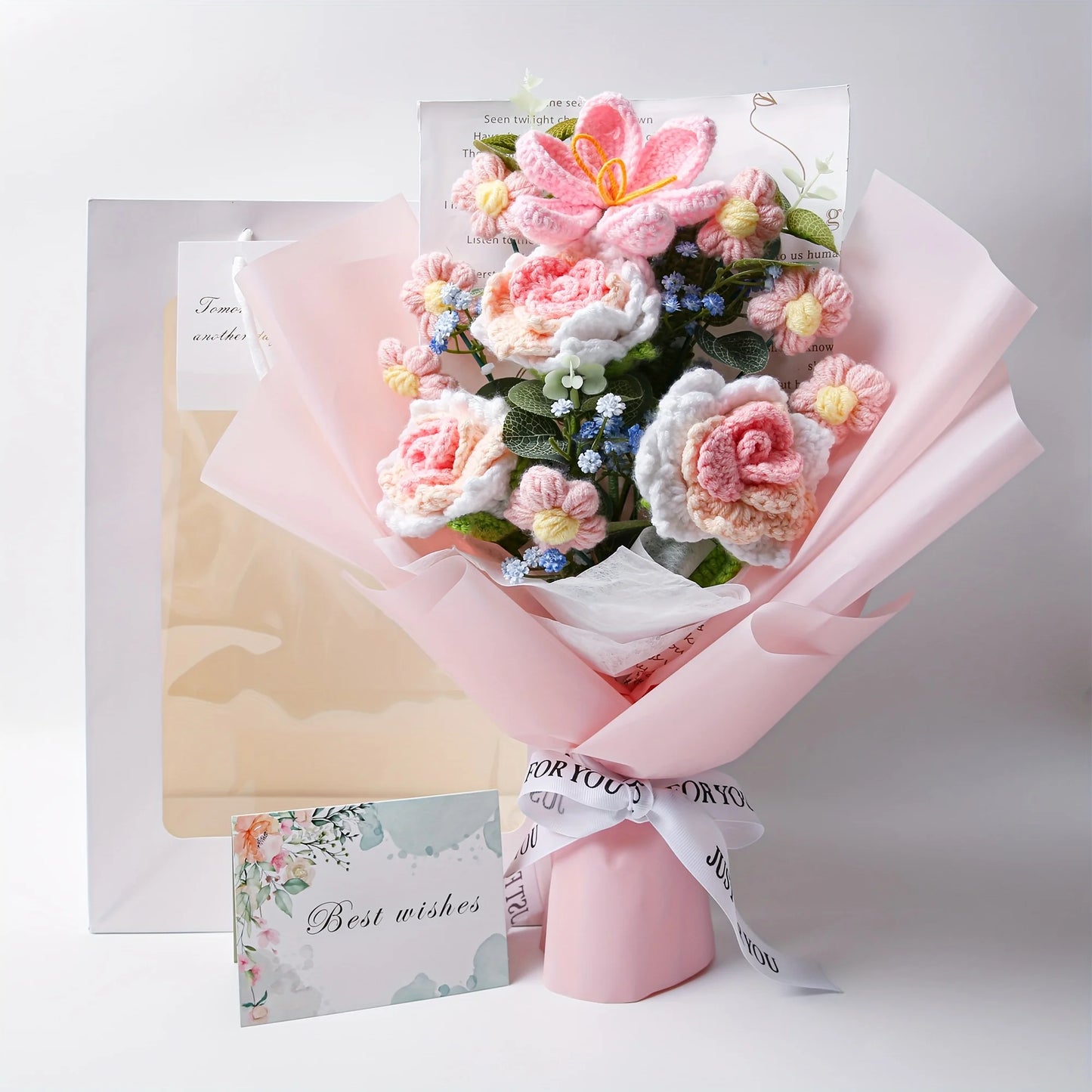 Handmade Crochet Flower Bouquet | Perfect Gift for Any Occasion