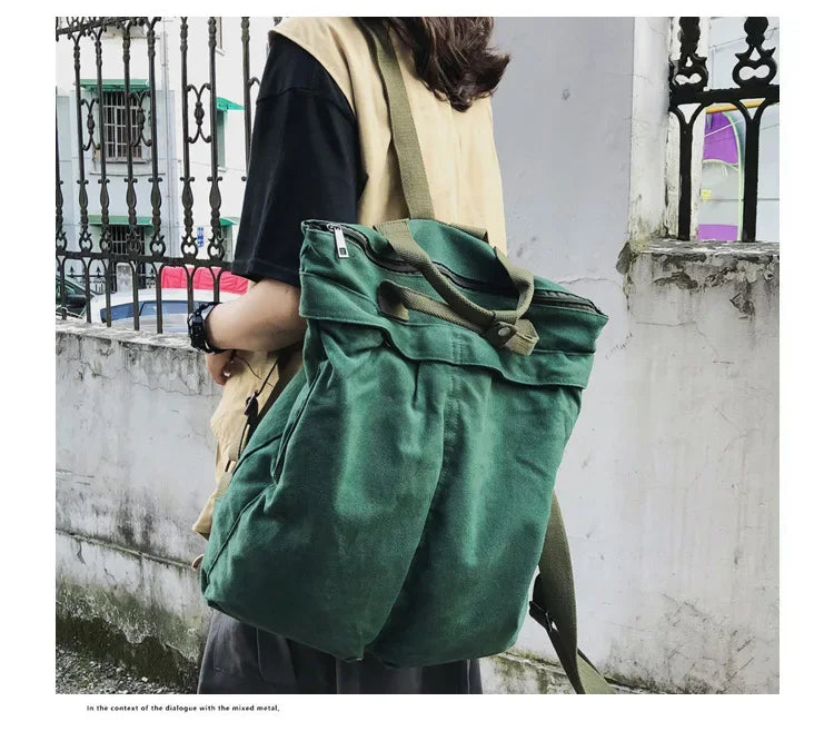 High Capacity Solid Color Backpack for Women & Teens | Travel & School Bag