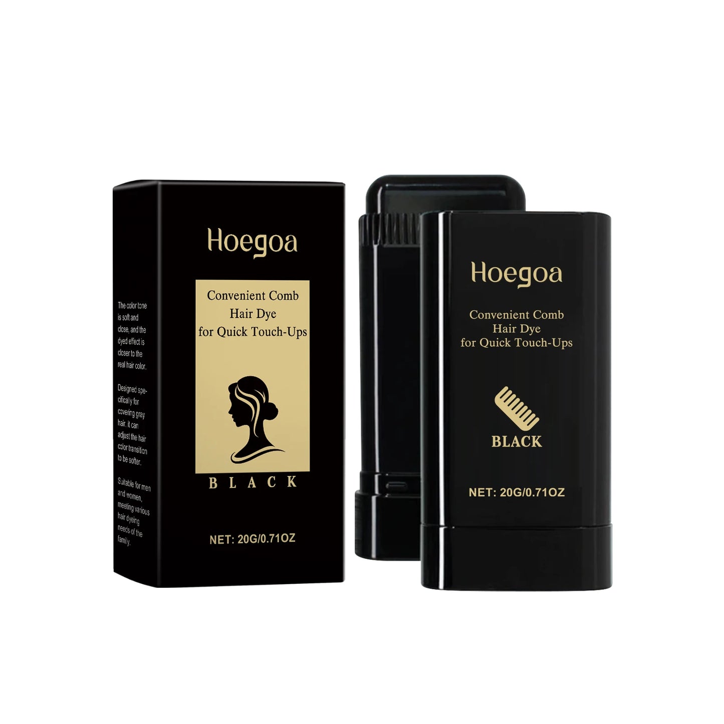 High-Pigment Hair Coloring Stick | Natural & Gentle Temporary Color