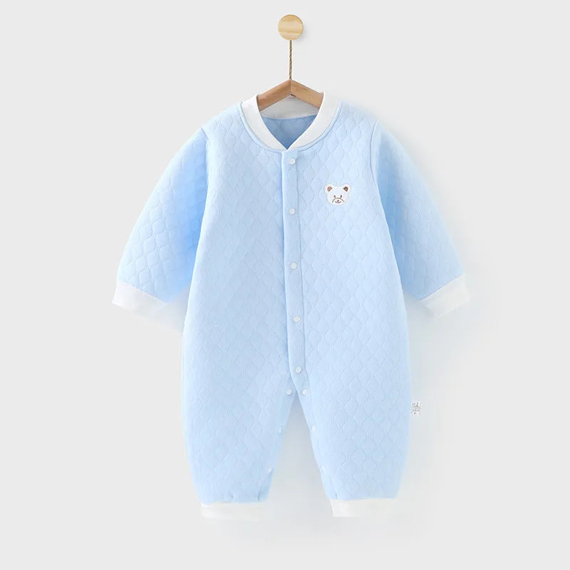 Infant Autumn Winter Romper Suit | Cozy Cotton One-Piece Outfit