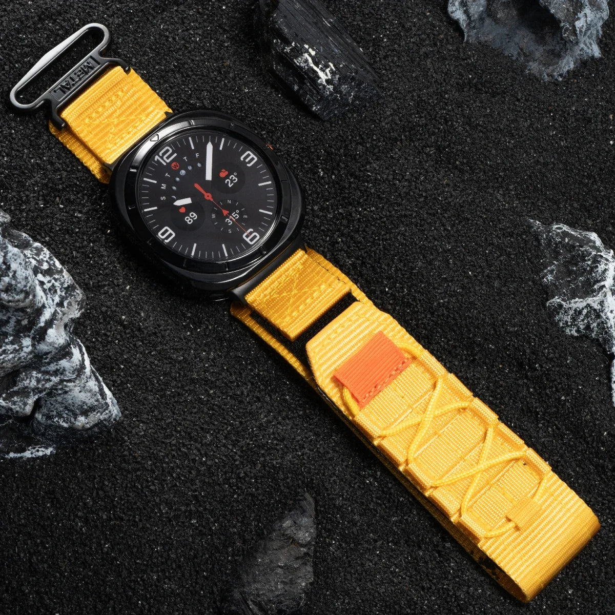 No Gaps Nylon Strap for Galaxy Watch 7 Ultra | Quick Fit Sports Band