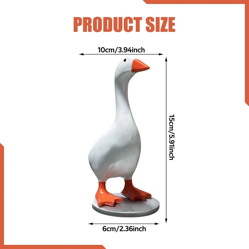 Magnetic Goose Key Holder | Cute Duck Statue Home Decor