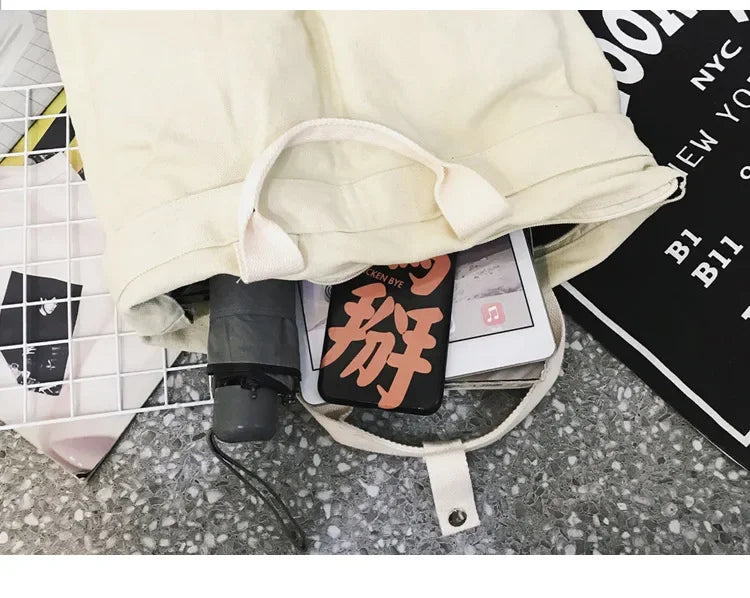 High Capacity Solid Color Backpack for Women & Teens | Travel & School Bag