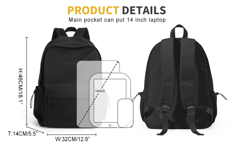 Versatile School Backpack for Teens | Travel & Casual Daypack
