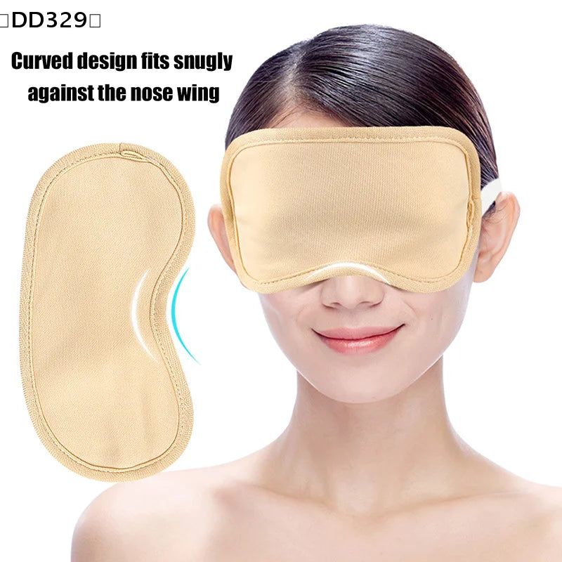 Organic Castor Oil Eye Mask | Reusable Comfort with Adjustable Fit