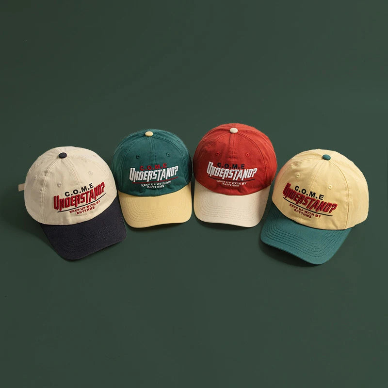 Adjustable Embroidery Baseball Cap | Stylish Sun Protection Hat