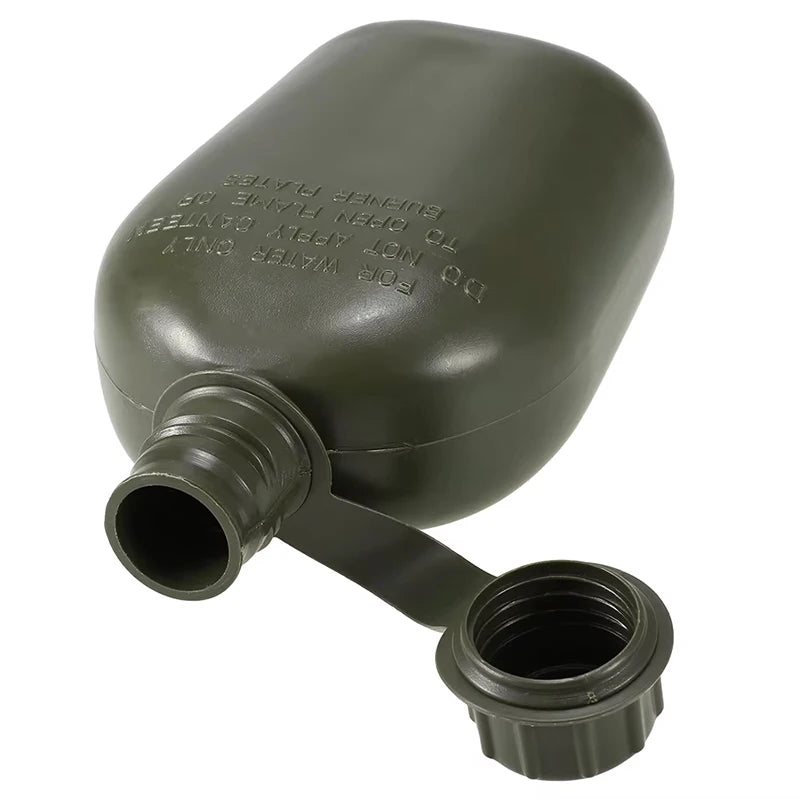 Large Capacity Military Canteen Bottle for Outdoor Adventures
