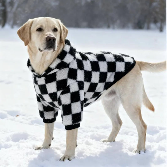 Abrigo de Forro Polar Suave y Cálido para Perros | Ropa Acogedora para el Invierno