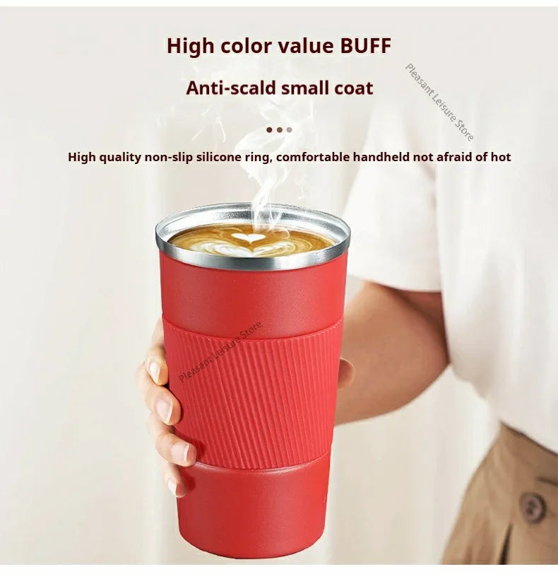 380/510ML Stainless Steel Thermal Mug | Insulated Coffee Tumbler