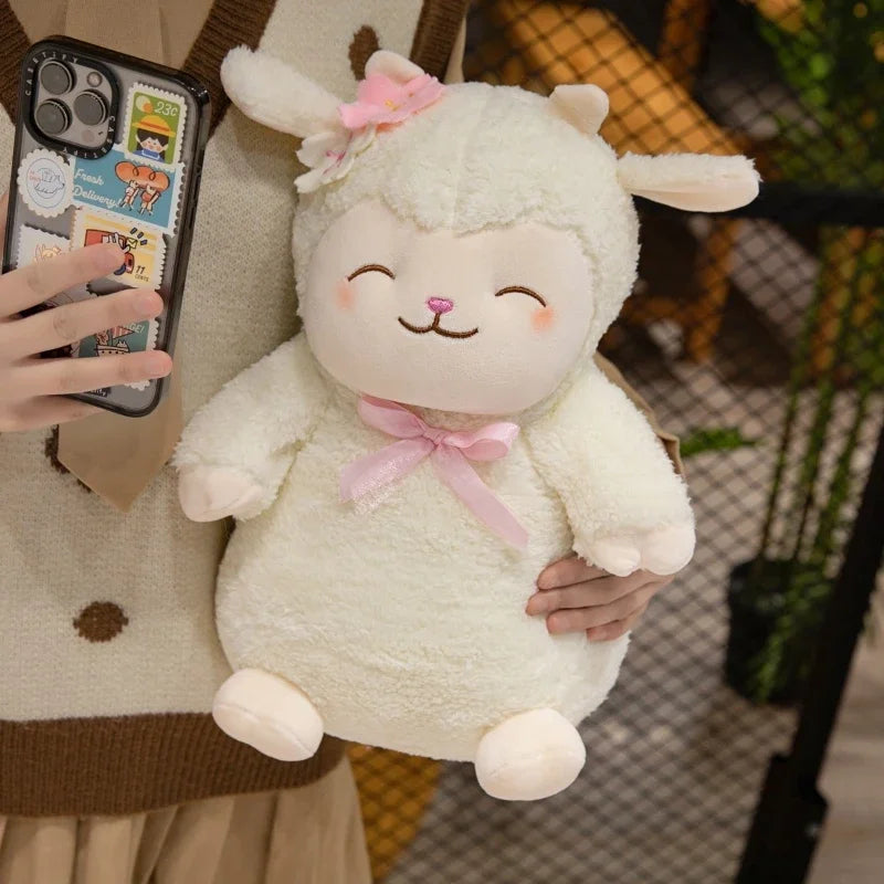 Cute Soft Sheep Plush Doll | Adorable Hugging Gift for Kids