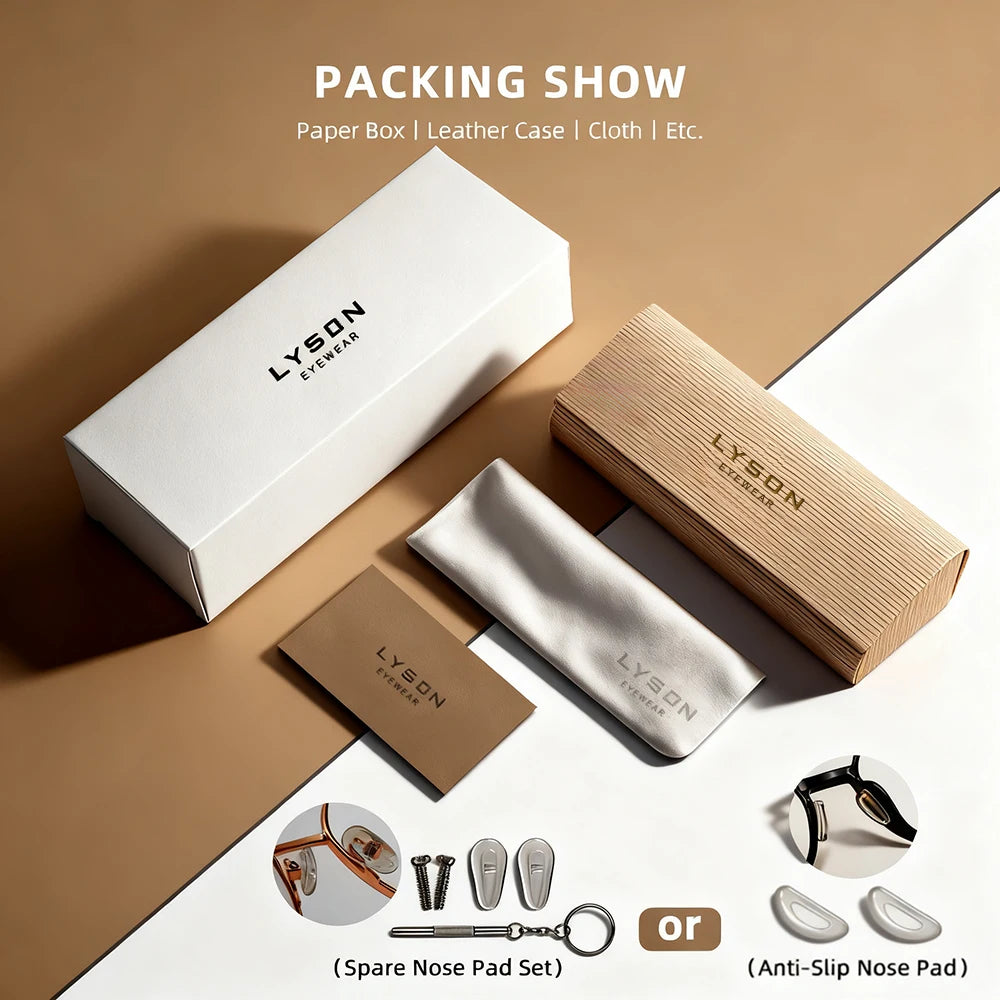 Oval Metal Anti Blue Light Glasses for Women | Stylish Progressive Eyewear