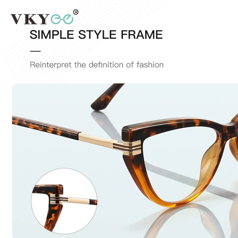 Chic Cat Eye Anti-Blue Light Reading Glasses for Women