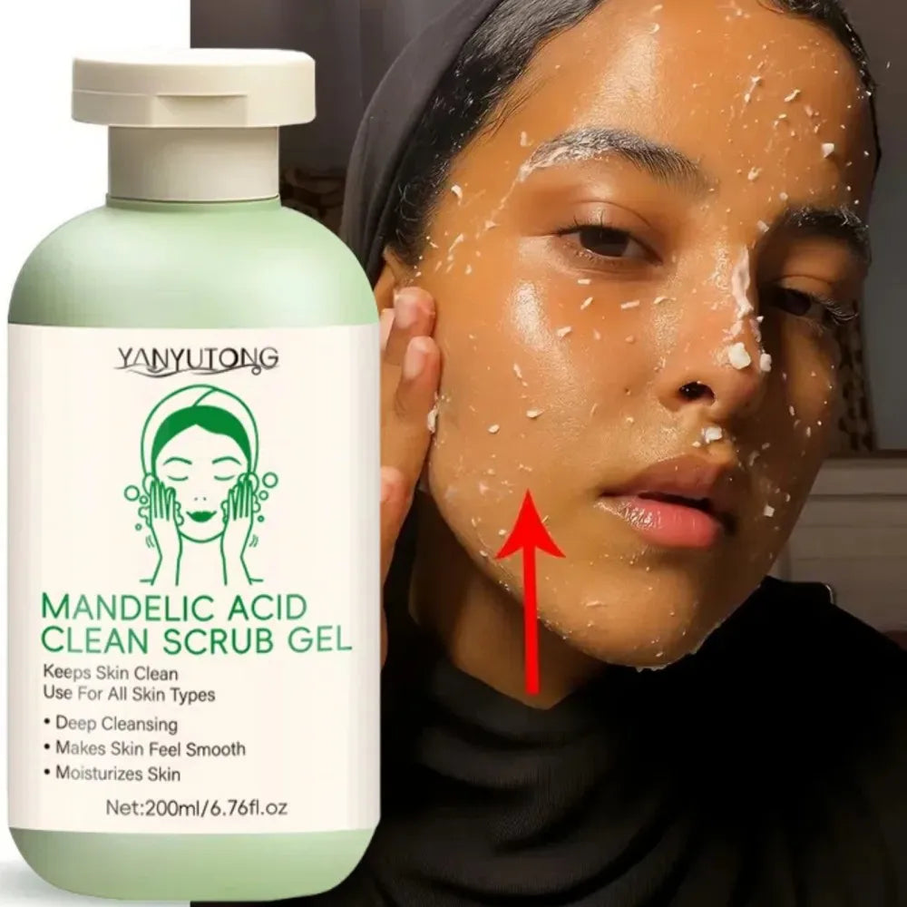Deep Cleansing Exfoliating Gel Facial Scrub for Radiant Skin