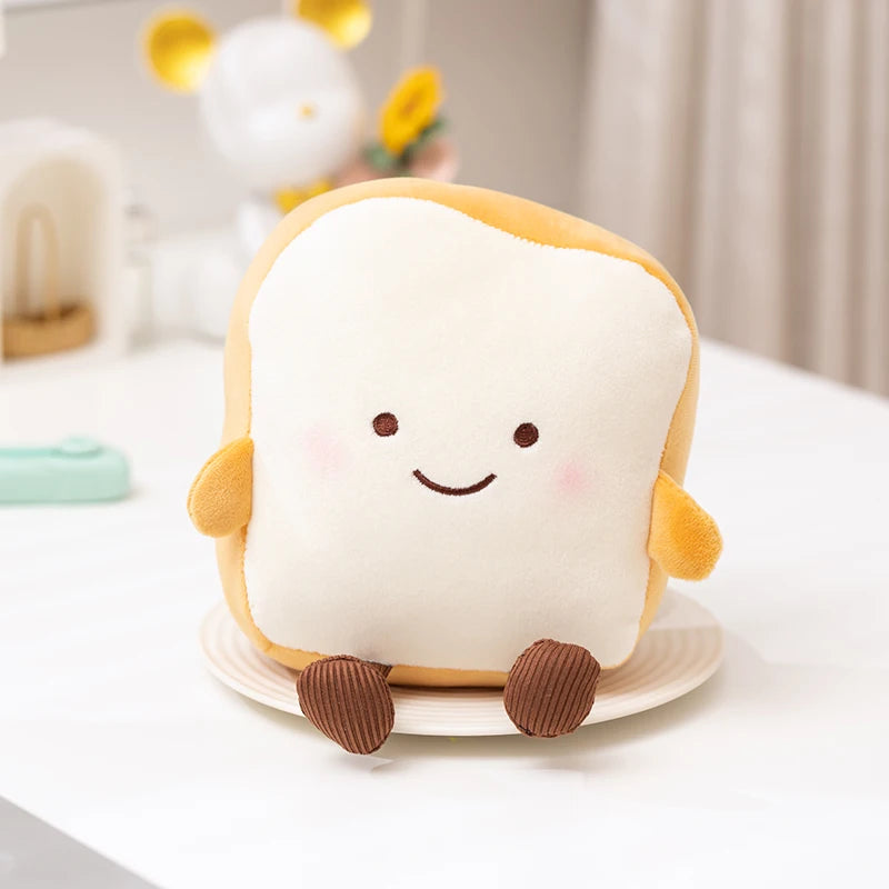 Cute Breakfast Egg Plush Pillow | Soft Food Doll Toy & Decor
