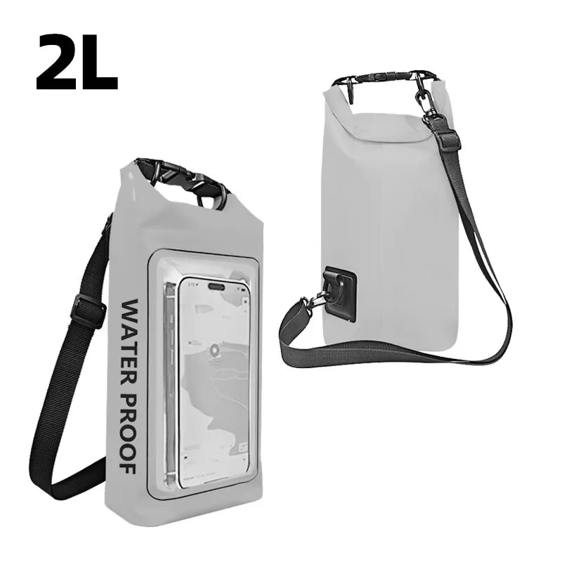 Waterproof Mobile Bag for Outdoor Sports | 2L PVC Dry Handbag