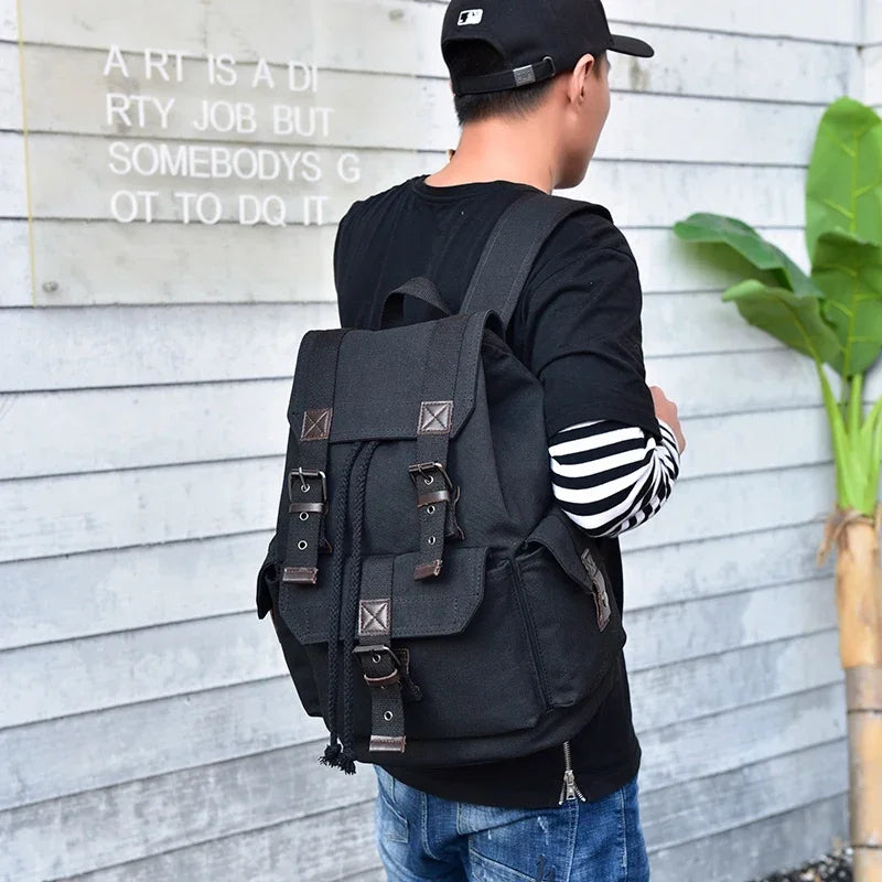 Durable Canvas Backpack | Essential Travel Companion for Everyone