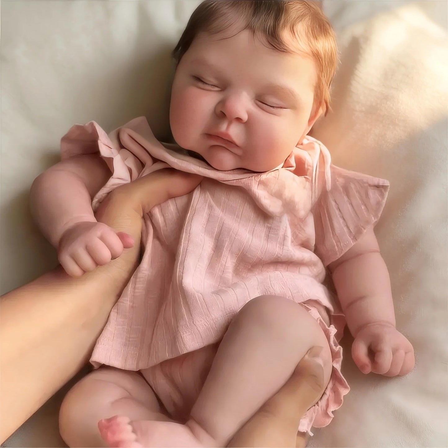 Muñecas Reborn de 18 pulgadas | Juguete realista de cuerpo blando y pesado