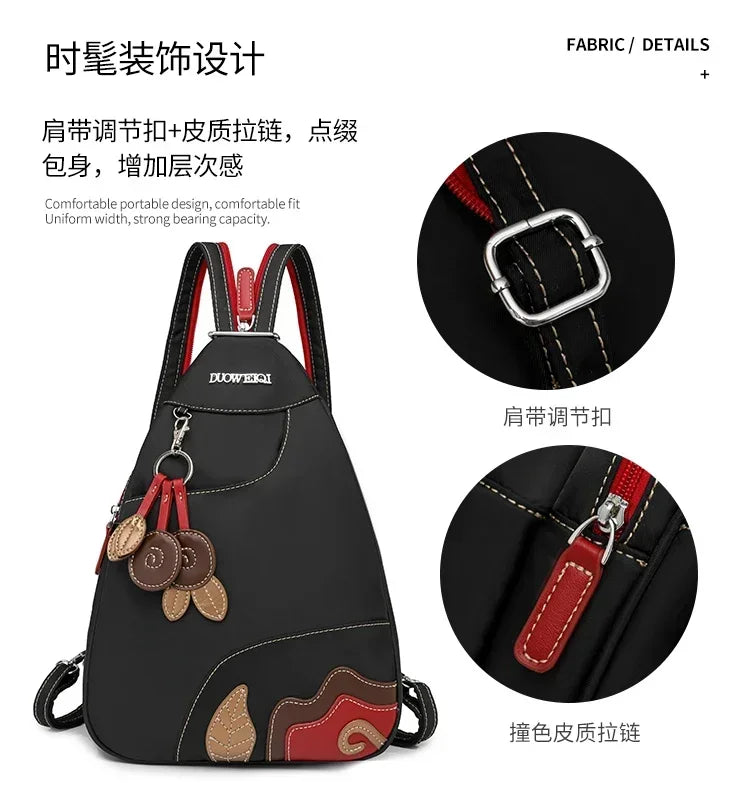 Versatile Casual Nylon Backpacks for Women | Trendy & Spacious