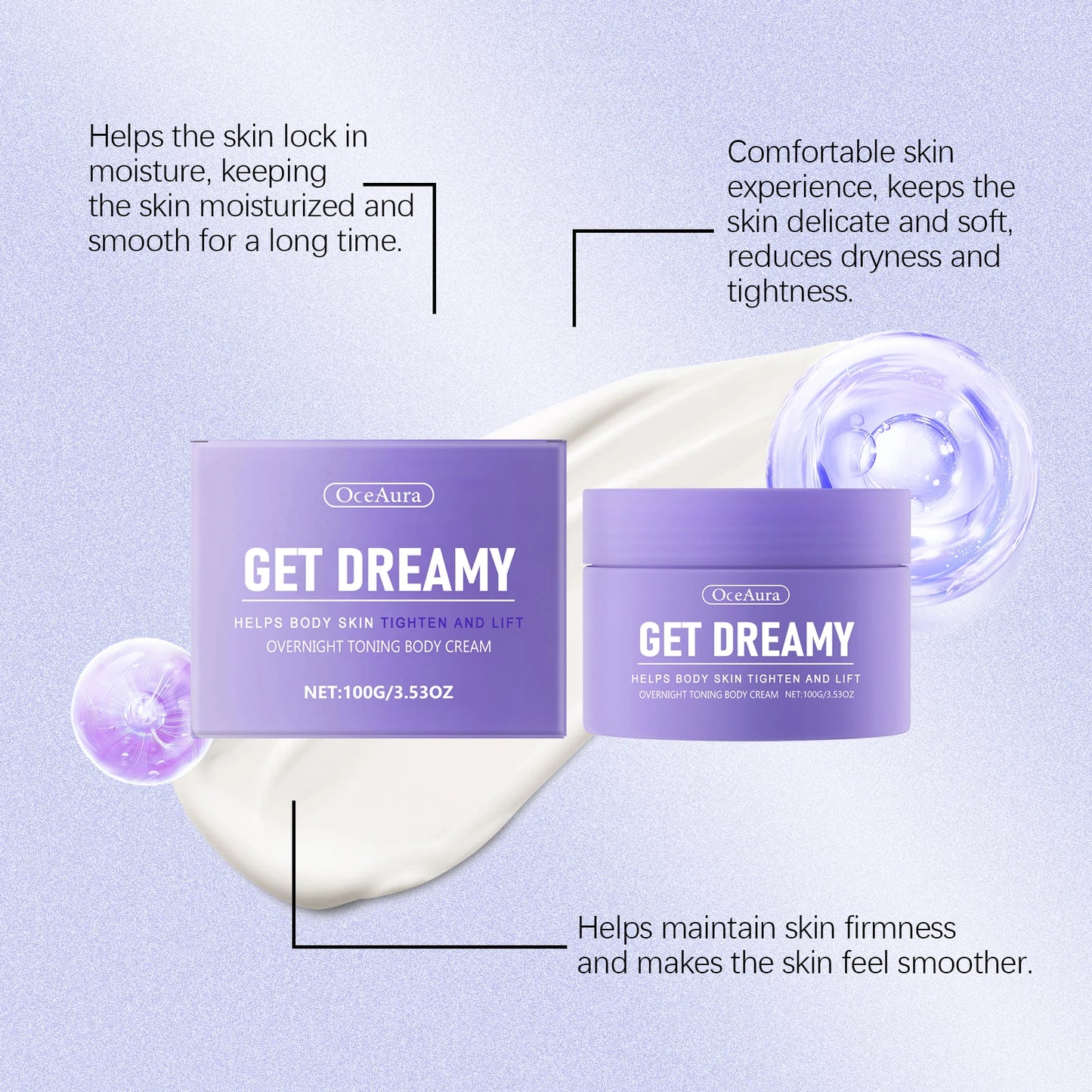 Deep Moisturizing Body Lotion | Firming Skin Cream for All Skin Types