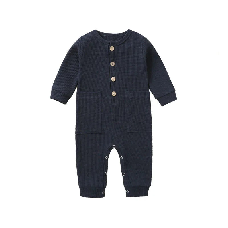 Cozy Cotton Jumpsuits for Newborns | Soft One-Piece Sleepers
