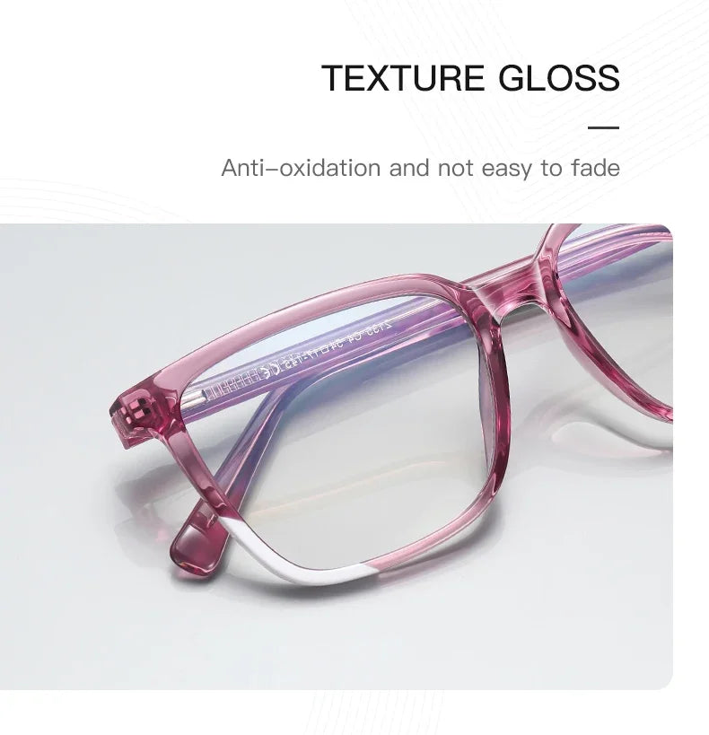 Stylish Women's Square Frame Anti-Blue Light Glasses