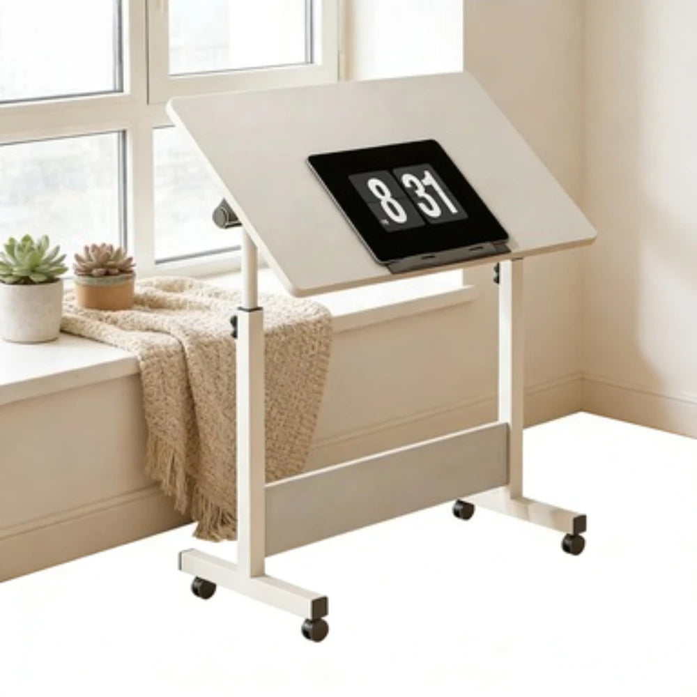 Electric Adjustable Height Standing Desk | Mobile Workstation