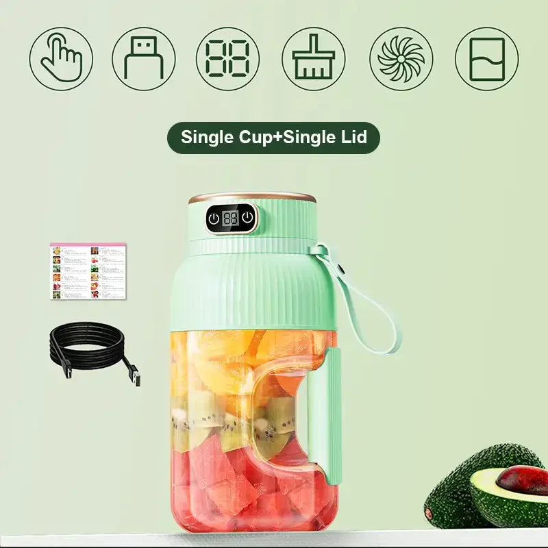 Portable Multifunctional Juicer Cup | USB Fruit Mixer