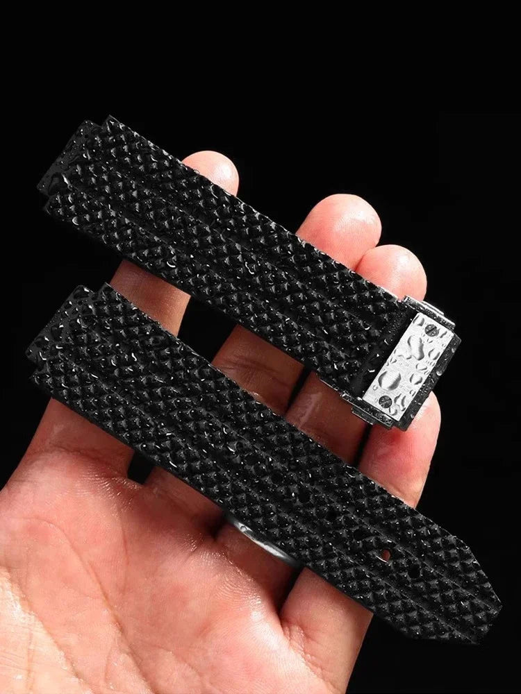 Waterproof Silicone Watch Band | Durable Men's Watch Strap
