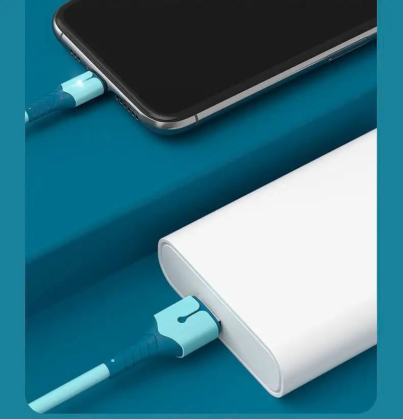 Liquid Silicone USB Type A to C Charging Cable | Fast & Durable