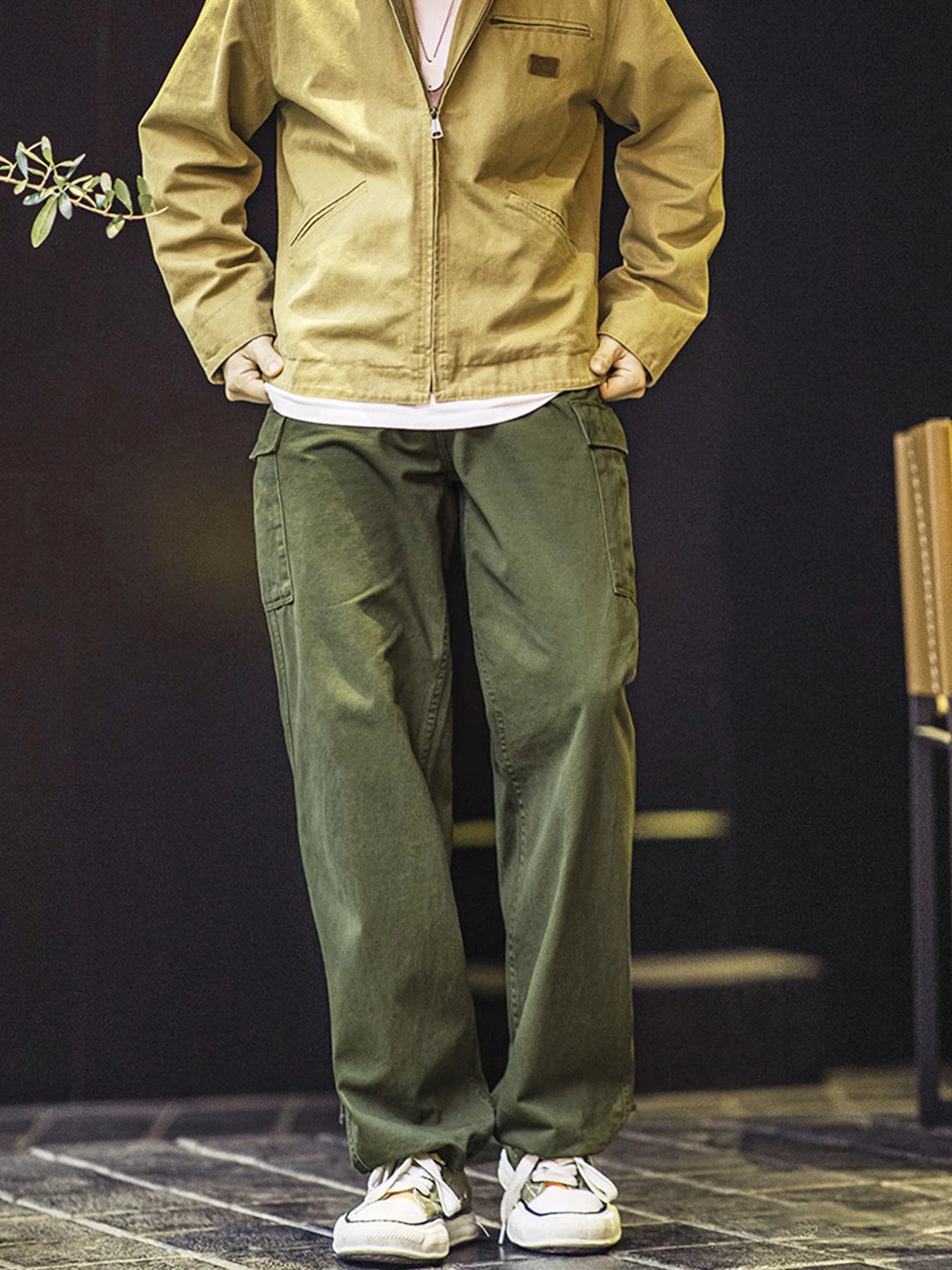 Men's Vintage Multi-Pocket Tactical Cargo Pants | All-Season Comfort