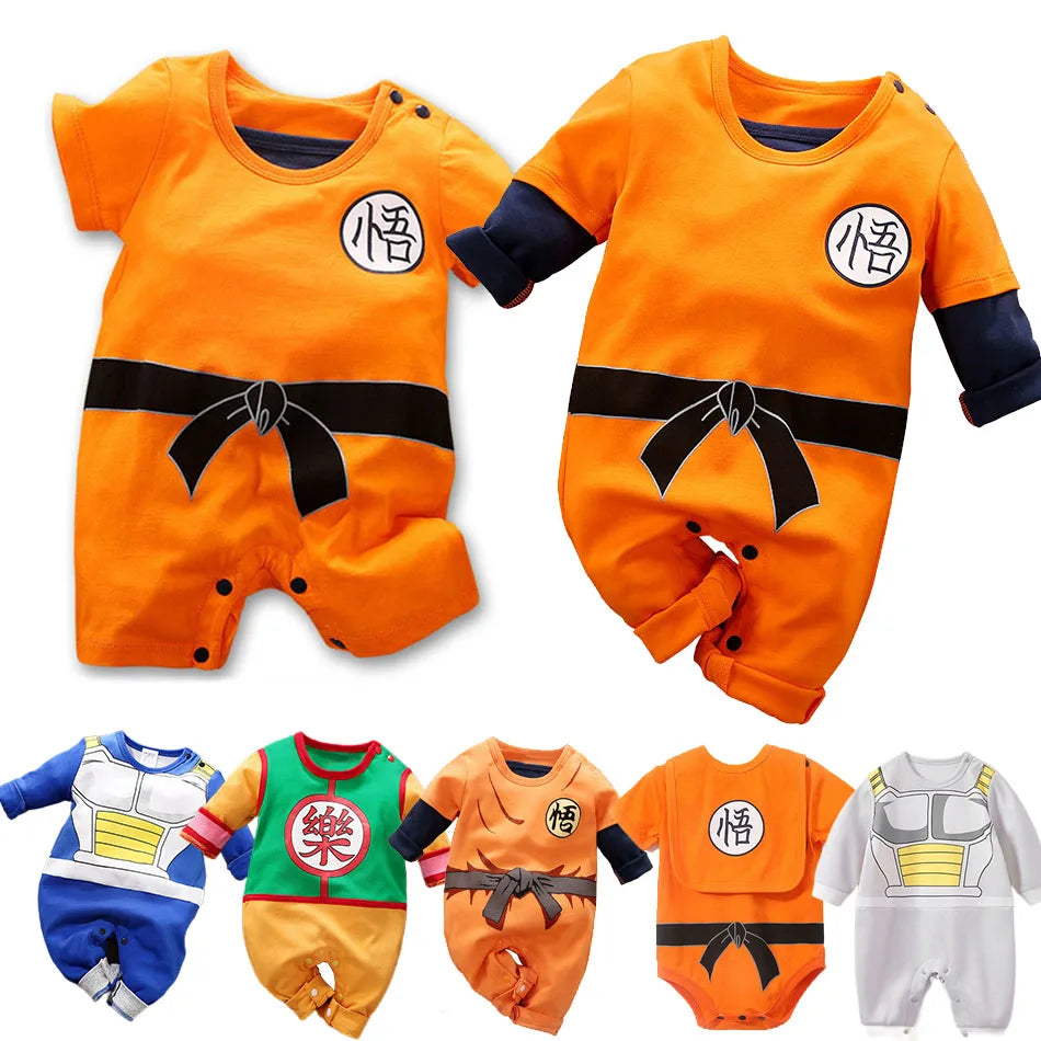 Baby Anime Rompers for Infants | Cute Cartoon Cosplay Jumpsuit