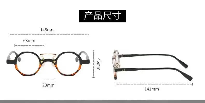 Vintage Round Frame Anti-Blue Light Reading Glasses for All