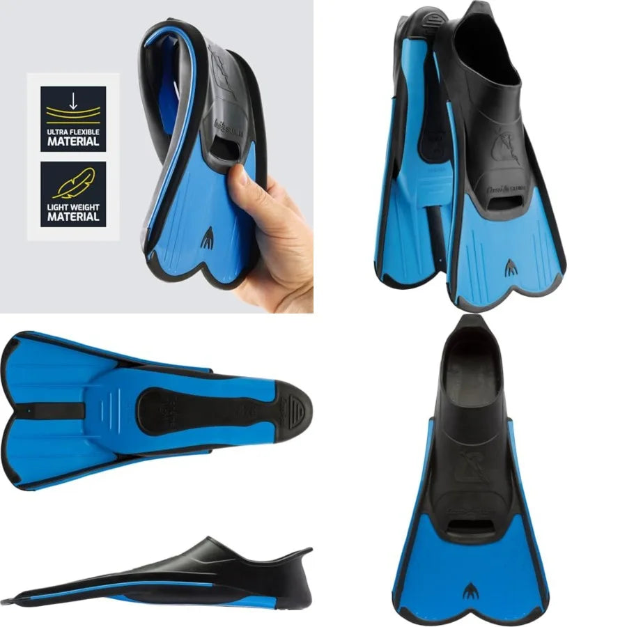 Short Pocket Fins for Swimming & Training | Perfect for Pool & Sea