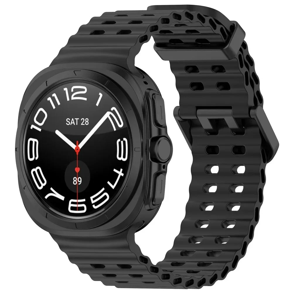 Sport Band for Galaxy Watch 47mm | Stylish Silicone Bracelet