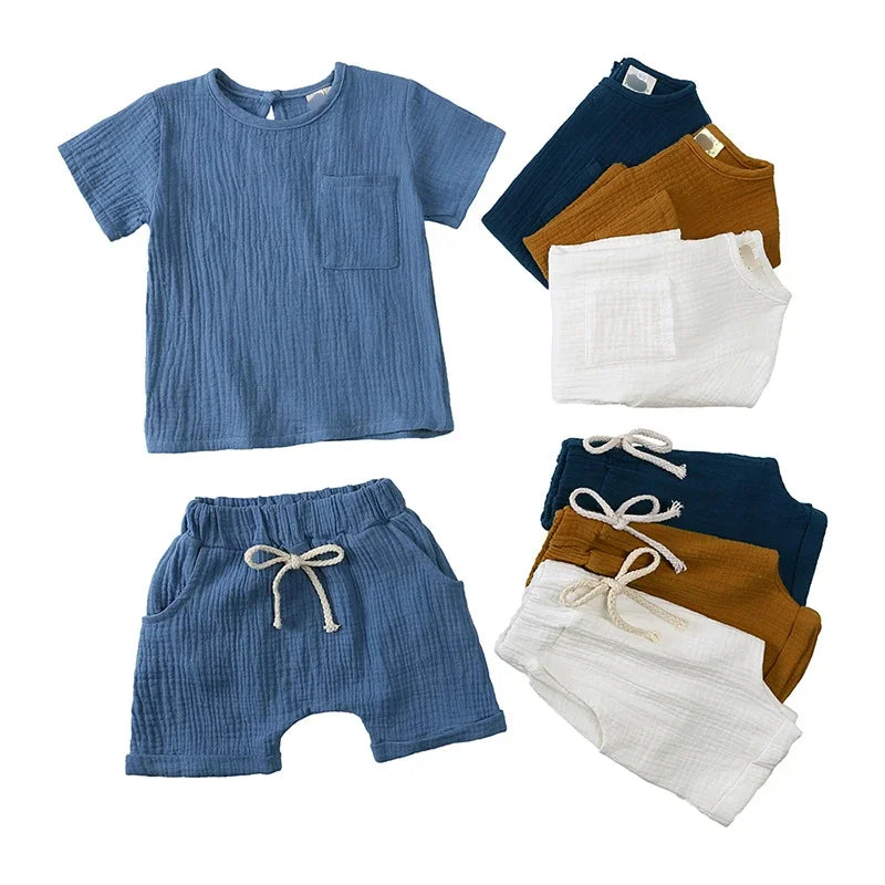 Cotton Infant Outfit Set | Soft Clothes for Newborns & Toddlers