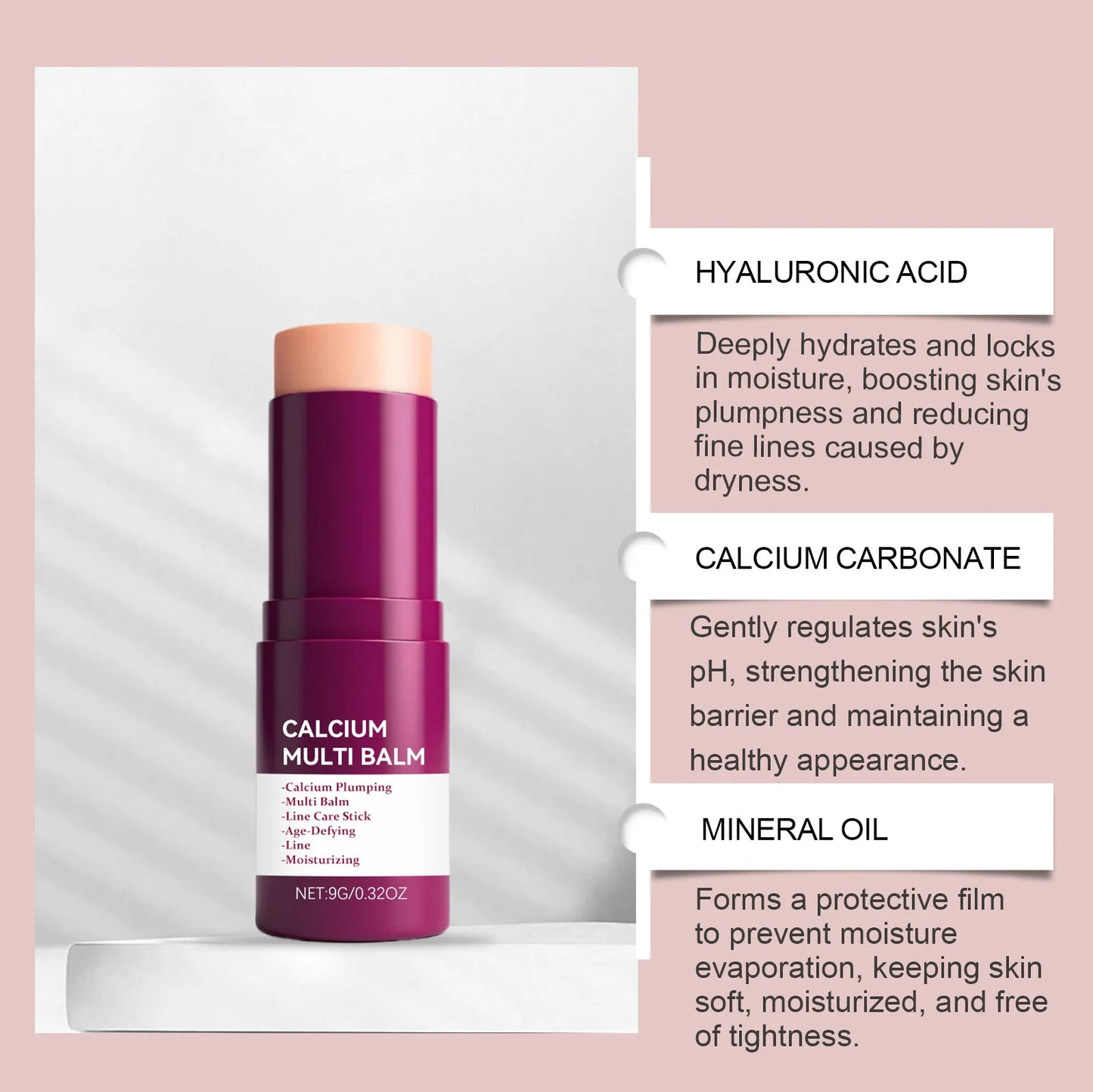 Multi-Effect Moisturizing Balm Stick | Deep Hydration for Smooth Skin